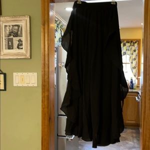 Women’s medium pants with skirt overlay by Reborn